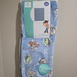 Disney Baby Toy Story Blue Oversized Plush Blanket
